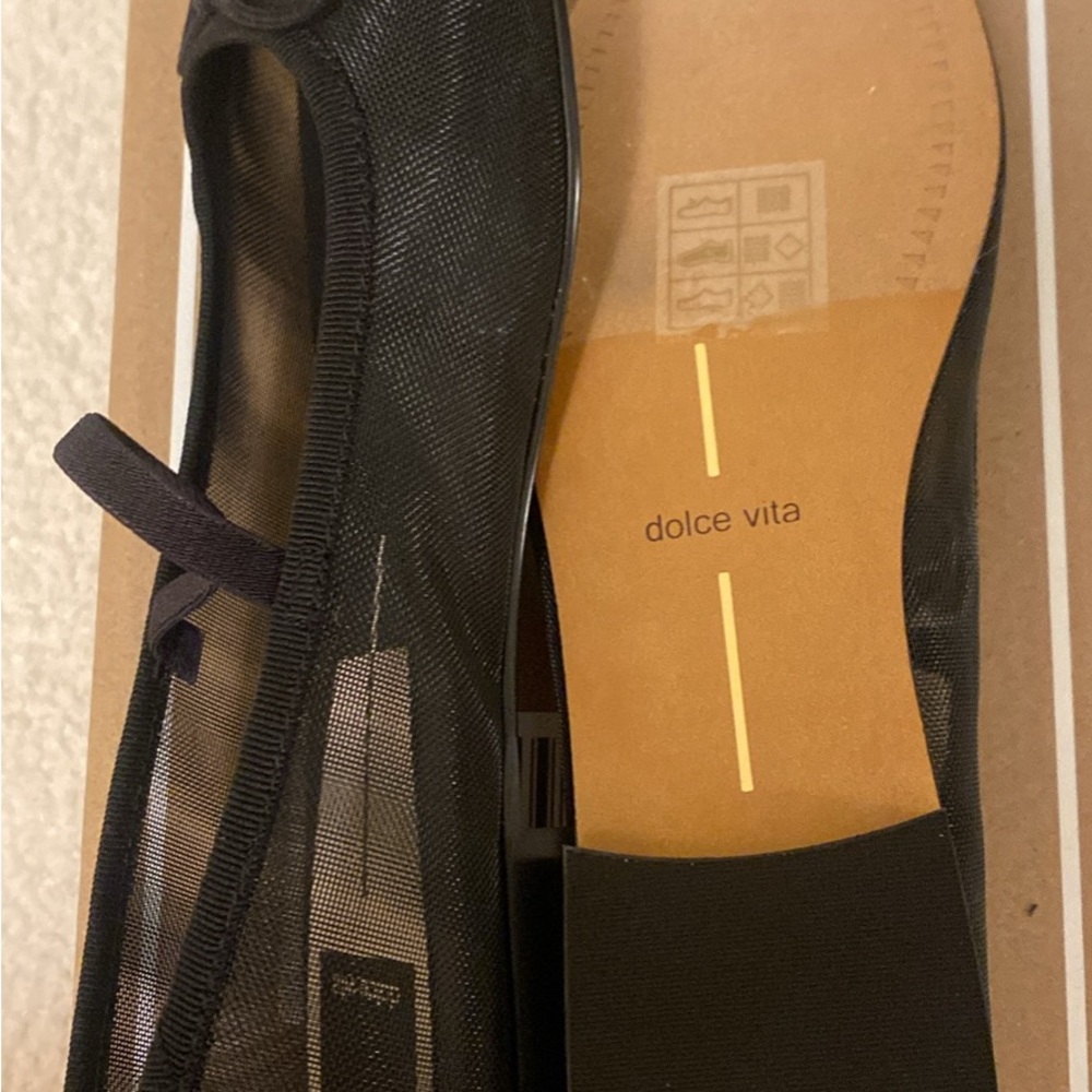 Dolce Vita Black Bow Loafers - Picture 3 of 6